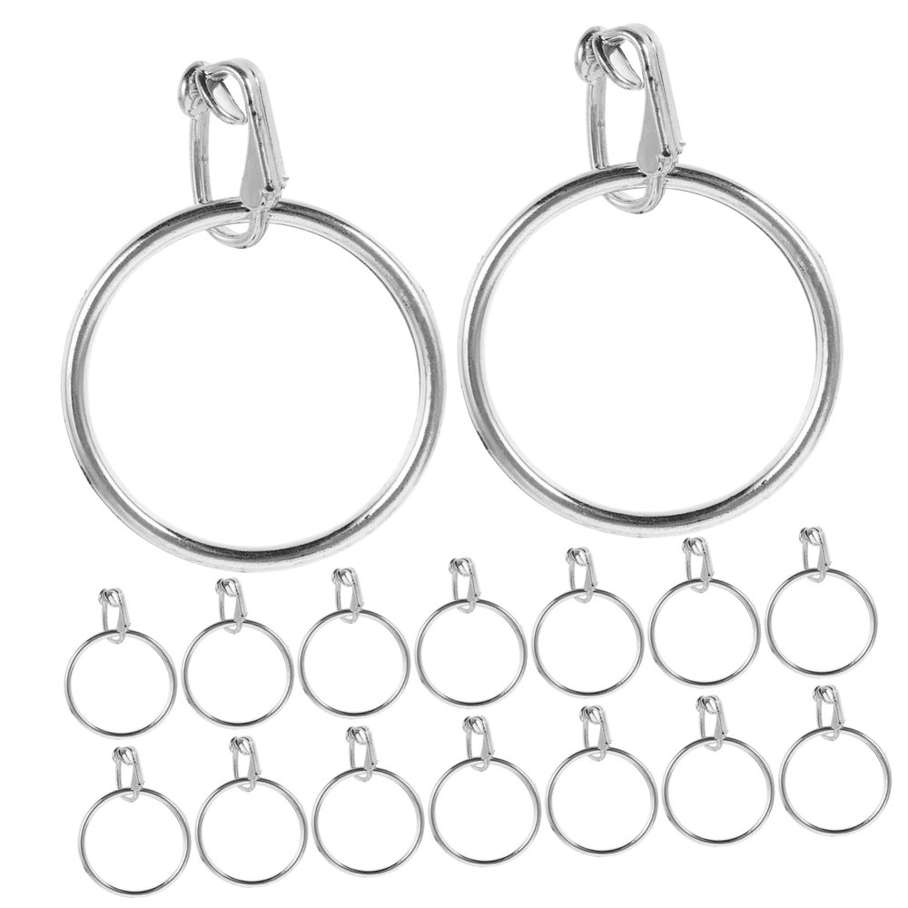 OATIPHO 50pcs Pirate Hoop Earrings Halloween Costume Accessories for Cosplay Parties and Group Costumes Comfortable and Fade-resistant Design for Pirate Enthusiasts