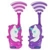 Lexibook, Unicorn, 3D Unicorn Walkie Talkie, 500 m Range, 2 Communication Channels, Belt Clip, Pink/Purple, TW18UNI view 2