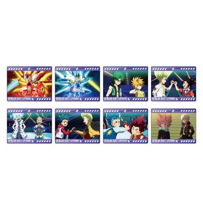 Beyblade Burst Sparking 16 [Scene Scene Illustration] Acrylic Cards, Box of 8