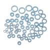 55PCS RC Bearing Kit, Steel Deep Ball Bearings Parts for 1/10 RC Crawler Car, Upgrade with Non Double Rubber Sealing, Fast Speed, Easy Install for Remote Control Car view 1