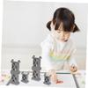 Hemoton 9pcs Train Track Bridge Supports for Boys and Girls Toy Train Gray and Green Accessories for Enhanced Stability and Creative Play view 4
