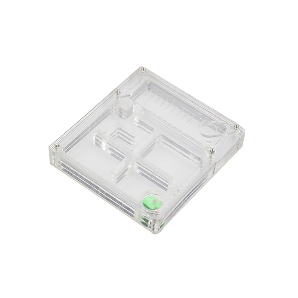 Vaguelly Creative Transparent Acrylic Ant Feeding Box Ant Nest Rotating Lid for Easy Access Habitat for Breeding and Observation