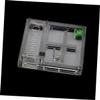 Vaguelly Creative Transparent Acrylic Ant Feeding Box Ant Nest Rotating Lid for Easy Access Habitat for Breeding and Observation view 2