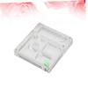 Vaguelly Creative Transparent Acrylic Ant Feeding Box Ant Nest Rotating Lid for Easy Access Habitat for Breeding and Observation view 3