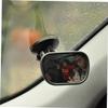 Vaguelly Mirror Shatterproof Rear View Seat Mirror with Cup for Car Joint for Wide Angle View Structure Securely Holds during Bumps view 2