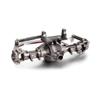 Abaodam 1pair Metal Rc Crawler Axles High Strength Design for Enhanced Performance Compatible Scale Models for Off- Red view 4
