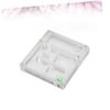Abaodam Transparent Acrylic Ant Breeding Box Creative Ant Hydrating Nest Rotating Lid for Easy Observation and Care for Queen and Storage view 2