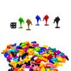 BoardGameSet 50PCS Karate Fighter Meeple | Board Game Pieces Accessories Meeples, Random view 1