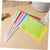 BESPORTBLE 50pcs Mini Solid Waving Flags Handheld Square Flags for Party Decorations Celebrations Events Each Rosy Green Red view 2