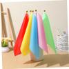 BESPORTBLE 50pcs Mini Solid Waving Flags Handheld Square Flags for Party Decorations Celebrations Events Each Rosy Green Red view 4