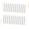 Abaodam 24pcs Love Heart Wand Tube Clear Bottle for Bubbles Elegant Wedding Favors Bridal Showers Showers Graduation Party Supplies Lightweight and Portable view 3