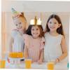 Alasum Birthday Supplies 12pcs Paper Crown Hats Photo Props for Party Celebration view 4