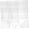 BCOATH 20sheets Stamp Album Pages with Standard Pages for Stamp Collectors Transparent Design for view 2