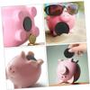 BUGUUYO 10pcs Replacement Piggy Bank Plugs Round Saving Box Covers Rubber Stopper Black view 4