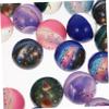 Totority 25pcs Space Bouncy Themed Toys for Parties - Relief for Boys and Girls Favors for Space Party Goodie Bags view 3