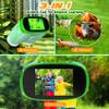 1000X Portable Microscope for Kids : 3-in-1 Camera and Telescope Toy with 6 Slides, Perfect for Indoor Outdoor Exploration, Pocket Edu Christmas Birthday Gifts for Age 3-12 Children Students view 3