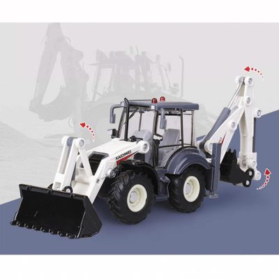  1:50 Scale Kaidwei Backhoe Loader Vehicle Model with Bucket and Arm,Vehicle Model