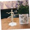 VICASKY Display Stand Figures and Collectibles Adjustable Support for Dolls and Models Easy Assembly Multi-scene Use Home and Office for Showcasing Figurines view 4