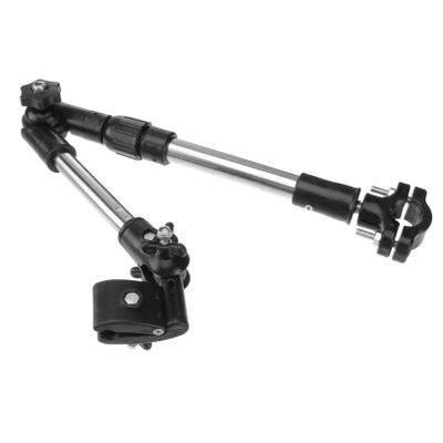 Milisten Extendable Umbrella Holder for Bike Wheelchair Stroller Walker Adjustable Clamp Mount for Outdoor Use Easy Installation Black