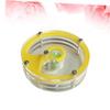 Abaodam Practical Acrylic Nest for Comfortable Breeding and Display Round Design Absorbent Sponge for Humidity Control Habitat for Observation and Storage view 3