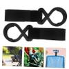Abaodam 6pcs Nylon Stroller Hooks for Diaper Bags Shopping Heavy-Duty Load Capacity Lightweight Portable Design Fit for Strollers for Parents The Go view 2
