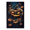 MA6GE8DE Retro Horror Pumpkin Lantern 1000 Piece Puzzle for Adults,Unique and Beautiful Design,Whimsical Wooden Puzzle,1000 Piece Jigsaw Puzzle for Adults Challenging Charm Puzzle for Game Night view 1