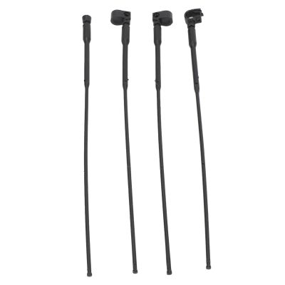 4pcs RC Car Simulation Antenna, RC Crawler Car Simulation Antenna Accessories for Axial SCX10 90046 UTB10 Capra Crawler