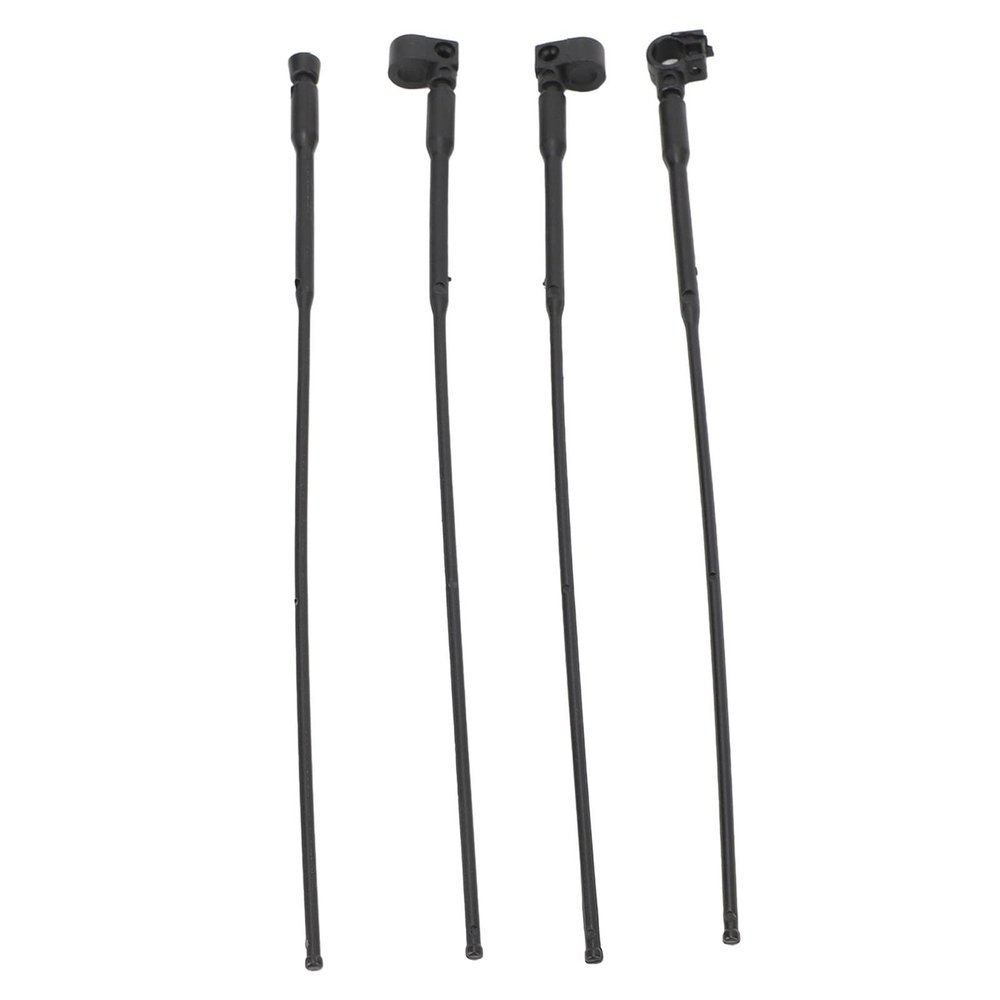 4pcs RC Car Simulation Antenna, RC Crawler Car Simulation Antenna Accessories for Axial SCX10 90046 UTB10 Capra Crawler