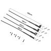 4pcs RC Car Simulation Antenna, RC Crawler Car Simulation Antenna Accessories for Axial SCX10 90046 UTB10 Capra Crawler view 3