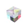 CHILDWEET Glass Cube Light Prism for School Teaching Cube Light Decoration RGB Dispersion Prism view 1