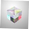 CHILDWEET Glass Cube Light Prism for School Teaching Cube Light Decoration RGB Dispersion Prism view 4