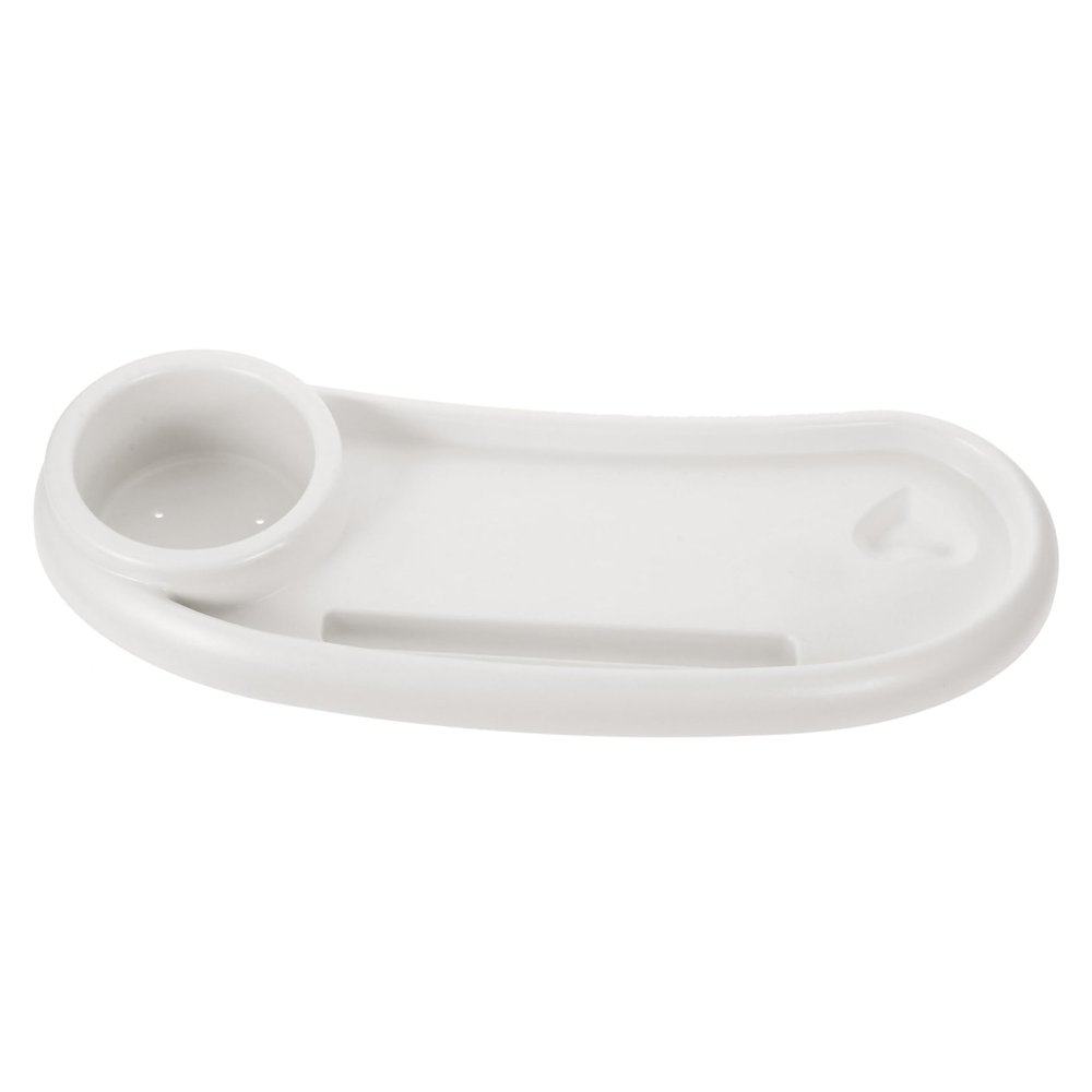 Abaodam Stroller Snack Tray Detachable Arms Easy-Clean Stroller Accessory for Mealtime Convenience Secure and Mess Design