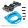 Adjustable Aluminum Motor Mount Replacement Plate for Ideal Metal Aluminum Motor Mount for Tamiya Tt02 1 10 R C Roadster Upgrade Kit view 4