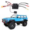 60A RC Brushless ESC, Electronic Speed Controller for 1/10 RC Car Truck Off Road, Maximum Acceleration Adjustment, Suitable for All Weather RC Racing Competitions view 3