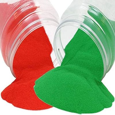 Rangoli Designer Floor Decoration Color Rangoli Diwali Decoration Diwali Gifts| Rangoli Colour Powder Green and Red 250 Gram