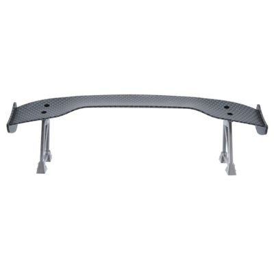 TOYANDONA Universal Tail Wing Spoiler Mini Drift Car Accessory Carbon Fiber Rear Spoiler On- Car Tail Wing Auto Rear Trim