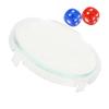 Abaodam Mahjong Machine Glass Cover Dice Lid Accessory Dice Storage for Chinese Mahjong view 1