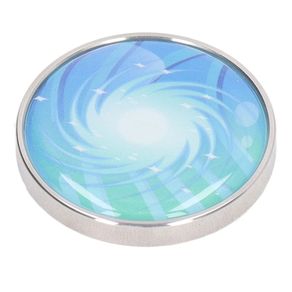 Desktop Rotating Toy, Stainless Steel Stress Relieve Desktop Star Rotating Board Toy Gyroscope (3