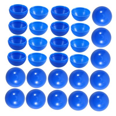OFFSCH Balls Raffle 25pcs Plastic Sphere Balls Number Printing for Party Games
