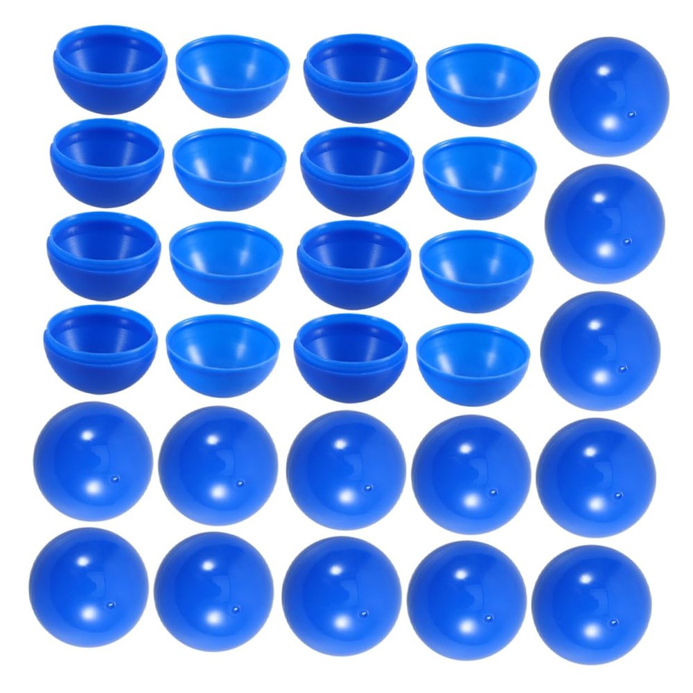 OFFSCH Balls Raffle 25pcs Plastic Sphere Balls Number Printing for Party Games