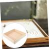Abaodam Boy Girl Wooden Sandbox Sand Tray for Play Tabletop Sensory Toy for Creative Activities for Boys Girls view 4