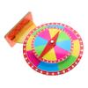 Abaodam Desktop Prize Turntable Double Raffle Wheel for Games Portable and Lightweight Tabletop Roulette for Events Family Gatherings and School Activities view 1