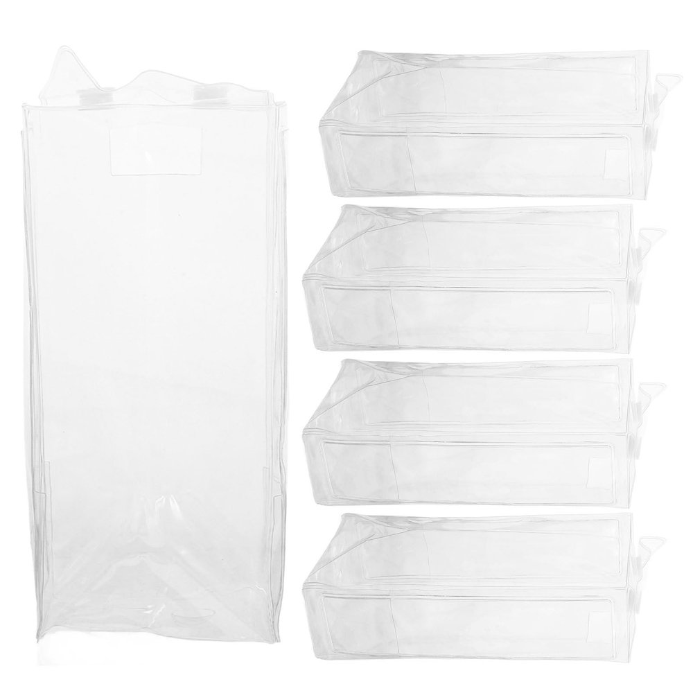 SOLUSTRE Industrial Remote Control Cover Transparent Protective Sleeve Universal Transmitter Guard Case Dustproof Weather Resistant for Wireless Controllers 6.49X3.14X1.96 Inches