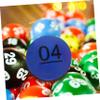 Abaodam 30pcs Pong Balls Reusable Printed Raffle Drawing Balls for Party Games view 2