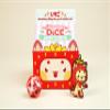 1985 Games Strawberry Kawaii Cat Dice Set  Milk Carton-Inspired Dice for DND | TTRPGs & Tabletop Roleplaying view 2