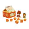 1985 Games Orange Kawaii Cat Dice Set  Dungeons and Dragons Dice | DND Tabletop Roleplaying view 1
