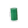 Abaodam 2pcs Realistic Scale Simulation Oil Drums for Crawler Trucks Oil Buckets for Model Car Decoration and Offroad Adventures view 2