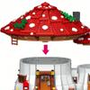 alltogetho Fantasy Mushroom Tree House DIY Model Mini Building Blocks Kit for Family Bonding - 2233PCS Educational Building Toy with Modular Design, Stress Relief Activity & Home Decor (Adults/Kids) view 4