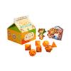1985 Games Grape Mango Milk Carton Dice Set  Milk Carton-Inspired Dice for DND | TTRPGs & Tabletop Roleplaying view 1