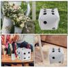 OFFSCH 2pcs Aluminum Foil Dice Balloons for Game Theme Party Decorations Style Foil Balloons for Birthdays and Celebrations view 3